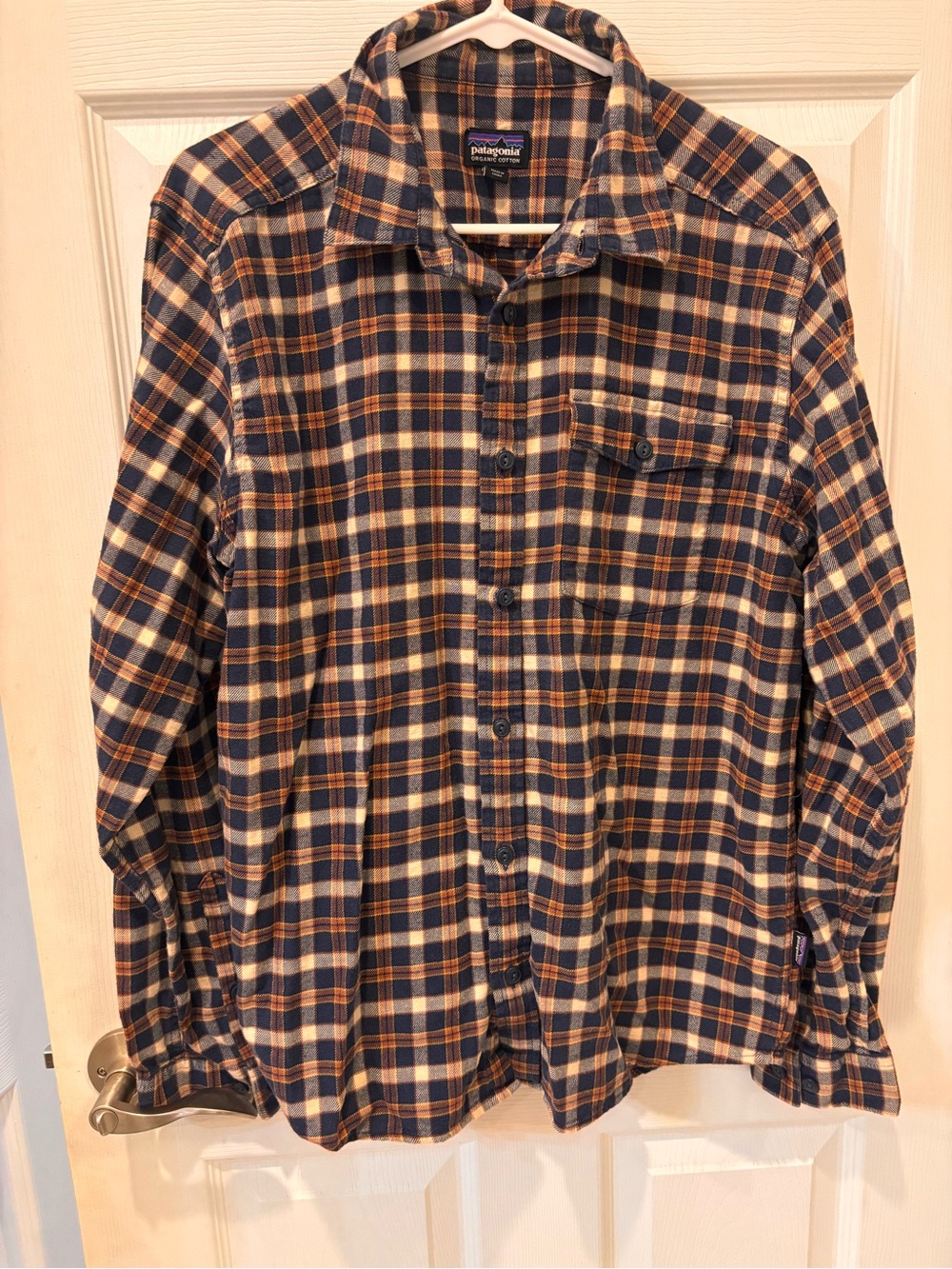 Patagonia Fjord Plaid/ Flannel Button-Down Shirt